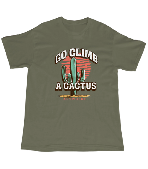 Climb a cactus