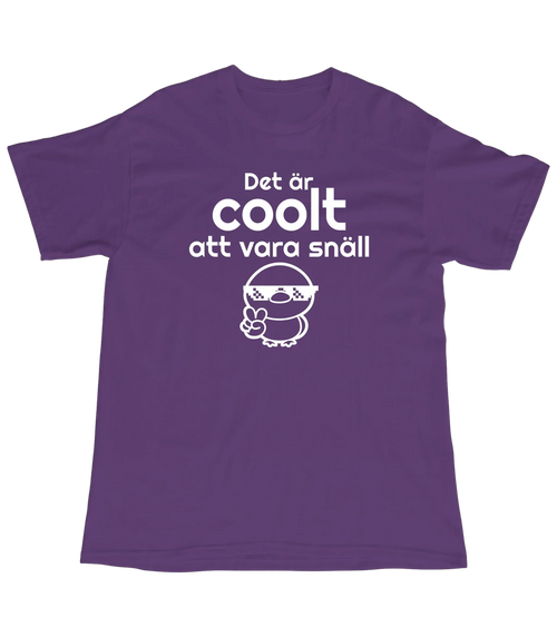 Coolt att vara snäll