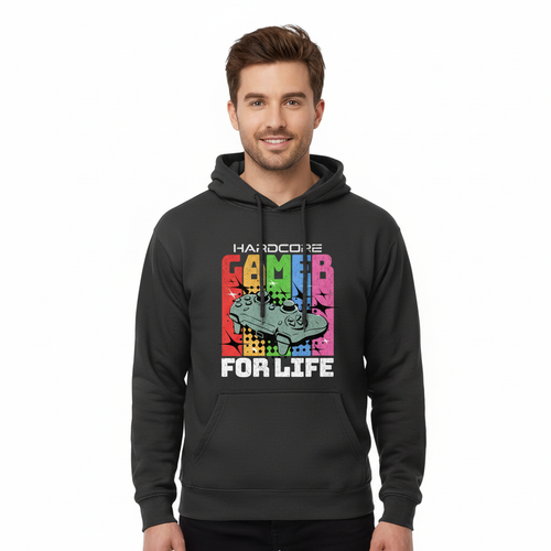 Bild 1 - Avslappnad gamer