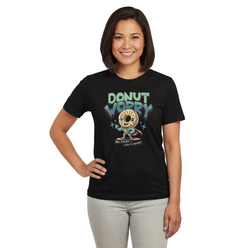 Donut Worry Studiobild - Hand på höft