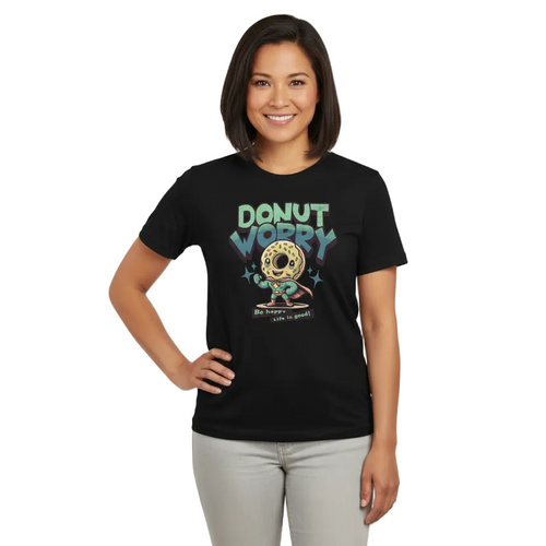 Donut Worry Studiobild - Hand på höft