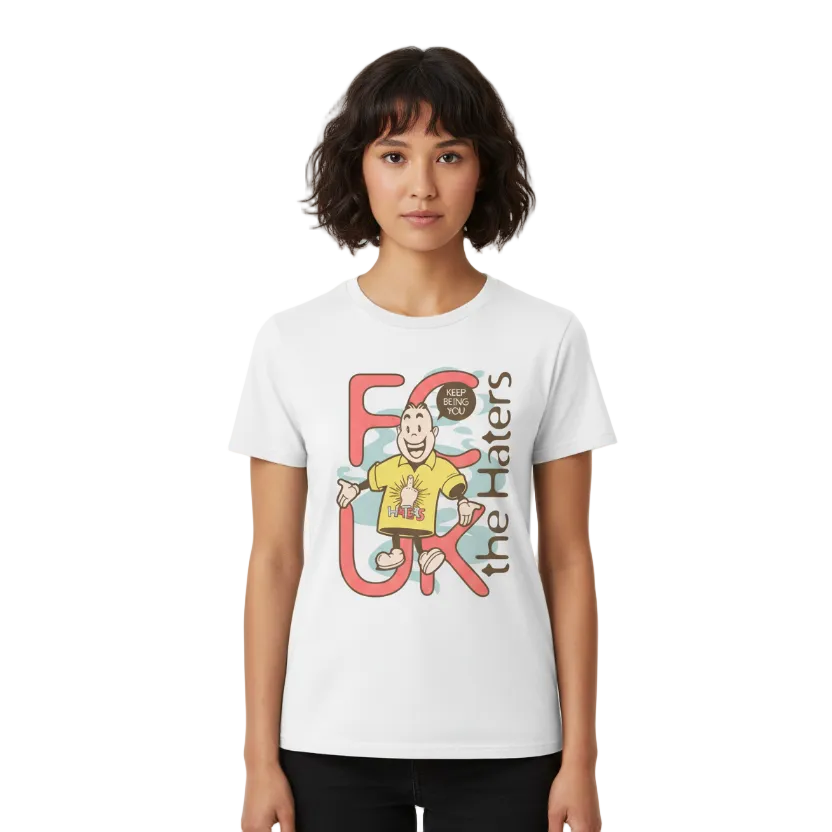 Fuck the Haters Studiobild - Avslappnade armar