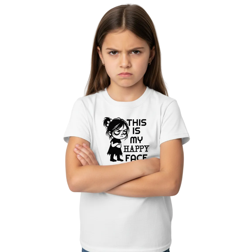 Happy Face Studiobild - Korsade armar