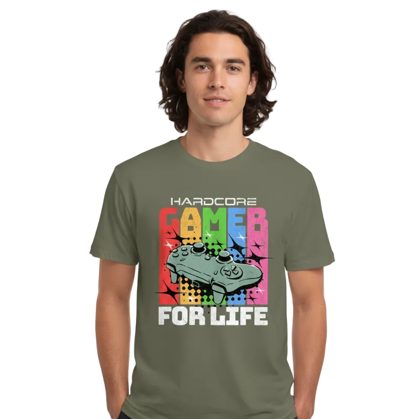 Hardcore Gamer Herr Studiobild - Händer i fickor