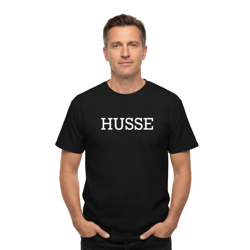 Husse Studiobild - Händer i fickor