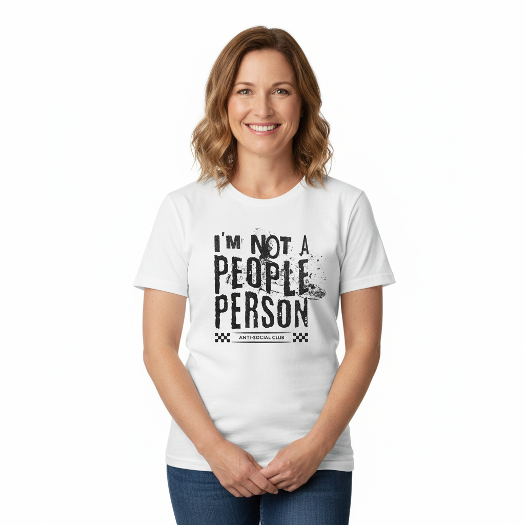 I'M NOT A PEOPLE PERSON alternativ 1