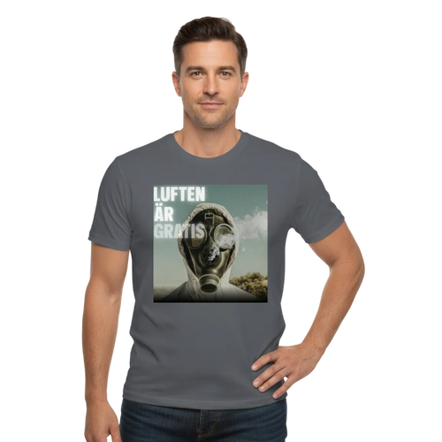 Luften är gratis Studiobild - Hand på höft