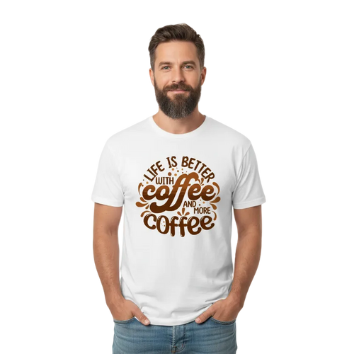 More Coffee Herr Studiobild - Händer i fickor