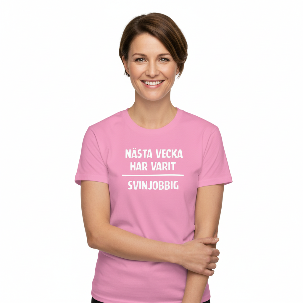 NÄSTA VECKA HAR VARIT SVINJOBBIG alternativ 1