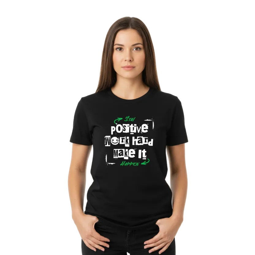 Stay Positive Studiobild - Händer i fickor