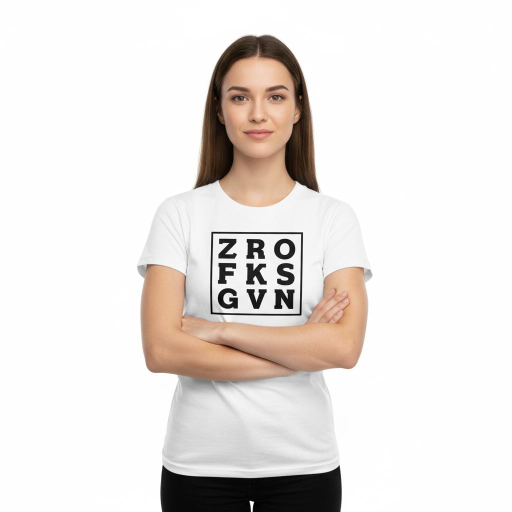 ZERO F*CKS GIVEN alternativ 1